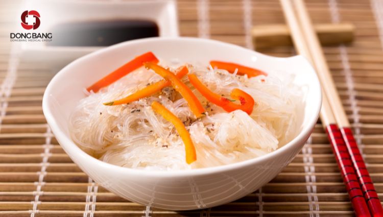 Miến dong được chế biến với nhiều món ăn khác nhau 