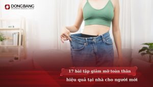 17 bài tập giảm mỡ toàn thân hiệu quả tại nhà cho người mới