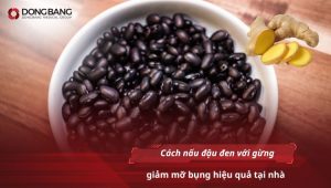 Cách nấu đậu đen với gừng giảm mỡ bụng hiệu quả tại nhà