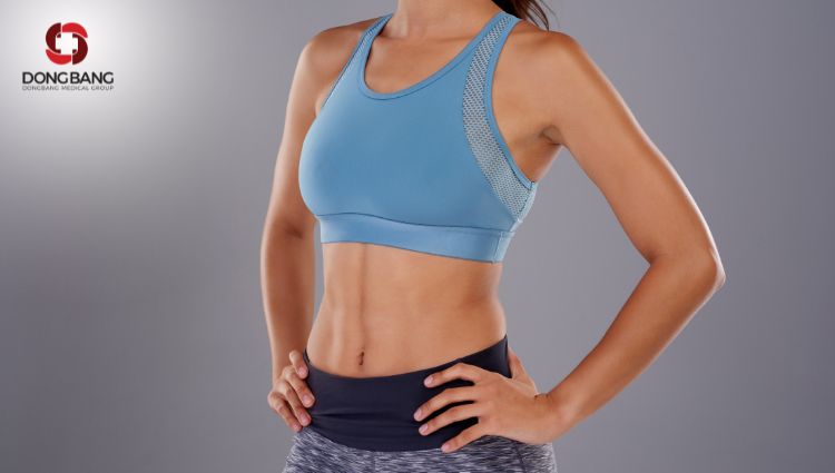 Cơ thể săn chắc là cách nhận biết mỡ bụng đang giảm
