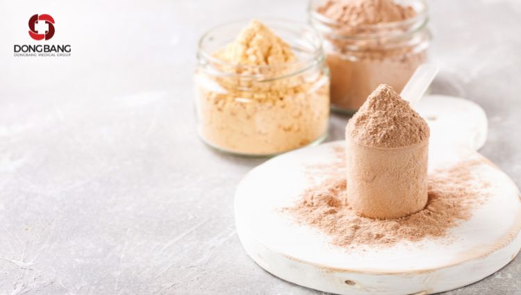Cơ thể bạn có thể bổ sung thêm bằng whey protein