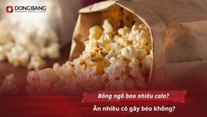 Bỏng ngô bao nhiêu calo? Ăn nhiều có gây béo không?