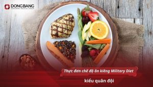 Thực đơn chế độ ăn Military Diet kiểu quân đội