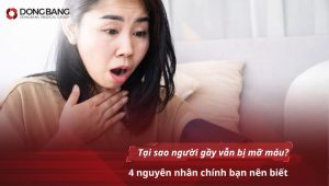 tại sao người gầy vẫn bị mỡ máu