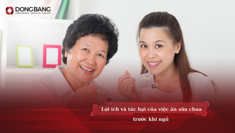 Lợi ích và tác hại của việc ăn sữa chua trước khi ngủ