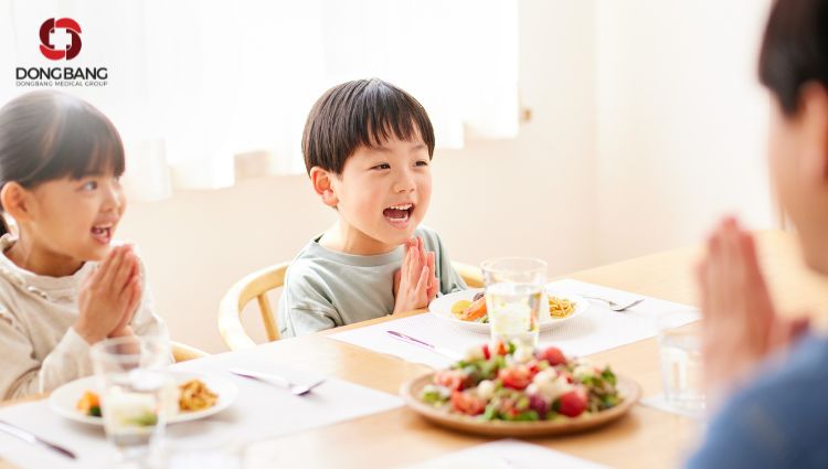 Chế độ dinh dưỡng đóng vai trò nền tảng trong việc phát triển