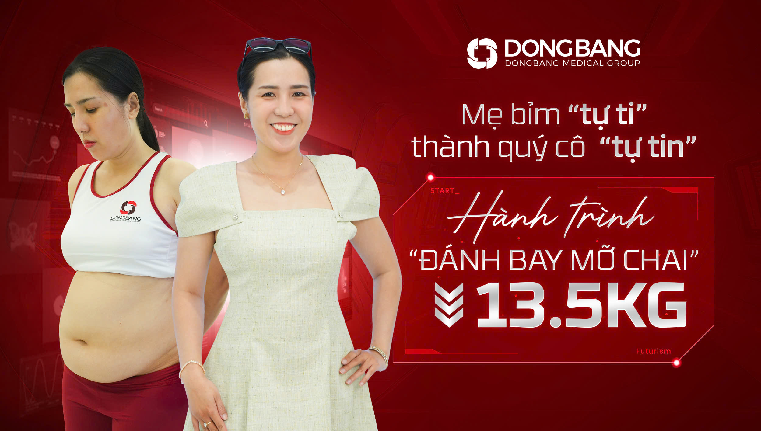Mẹ Bỉm Tự Ti Thành Quý Cô Tự Tin: Hành Trình "Đánh Bay Mỡ Chai" giảm 13,5kg